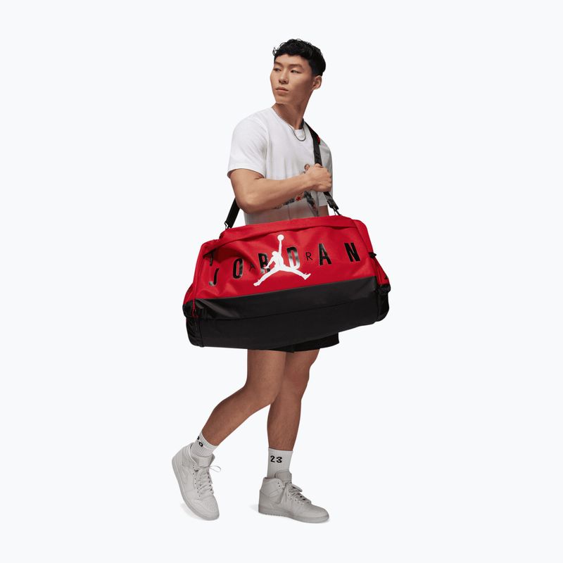 Tréninková taška Nike Jordan Jam Velocity Duffle gym 46 l red 9