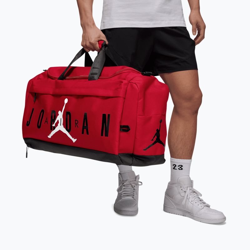Tréninková taška Jordan Jam Velocity Duffle gym 46 l červená 10