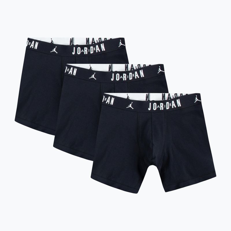 Pánské boxerky Jordan JHM Flight Cotton Core 3 pairs black