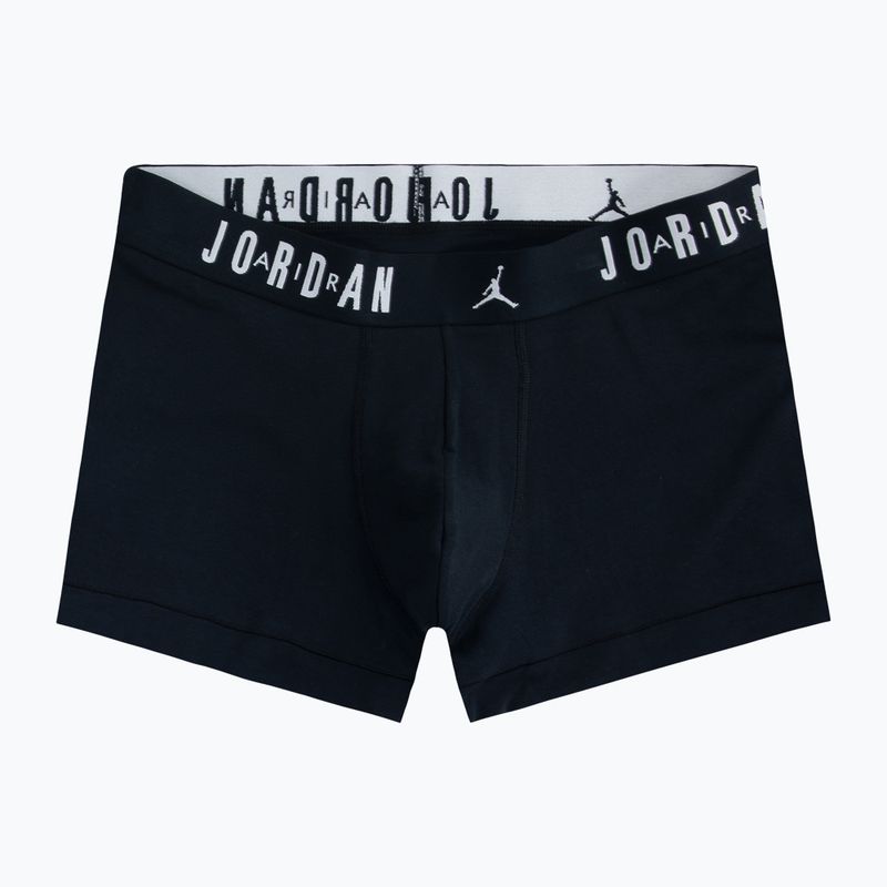 Pánské boxerky Nike Jrdan JHM Flight Cotton Trunk 3 pairs gym red/black 3