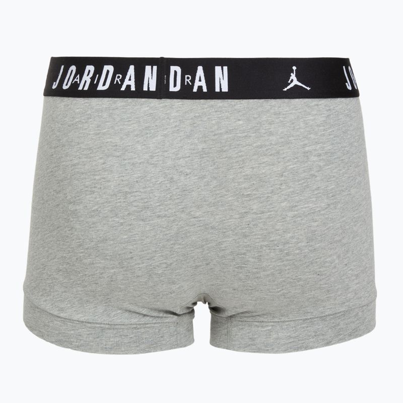 Pánské boxerky Nike Jrdan JHM Flight Cotton Trunk 3 pairs gym red/black 3