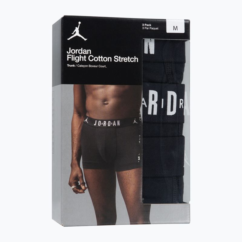 Pánské boxerky Nike Jrdan JHM Flight Cotton Trunk 3 pairs black 6