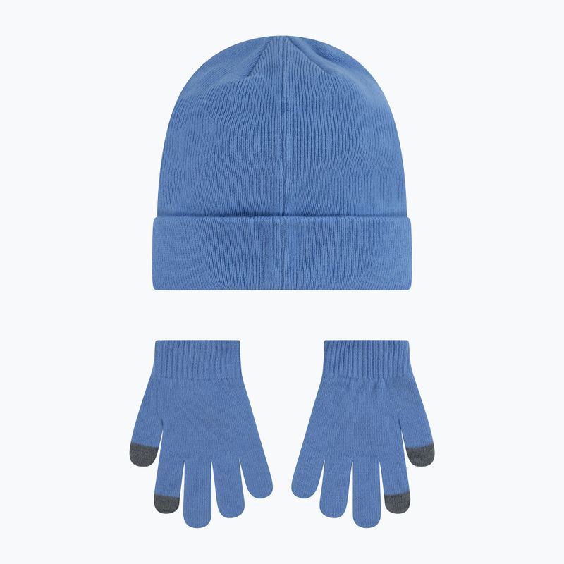 Czapka + rękawiczki dziecięce Nike Jordan Essentials Beanie Set legend blue 2