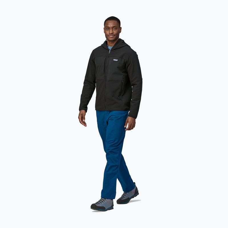 Pánská softshellová bunda Patagonia R2 TechFace Hoody black 2