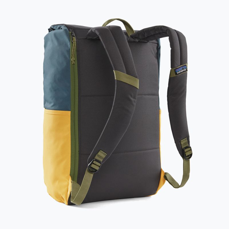 Městský batoh Patagonia Fieldsmith Roll Top Backpack 30 l surfboard yellow/abalone blue 2
