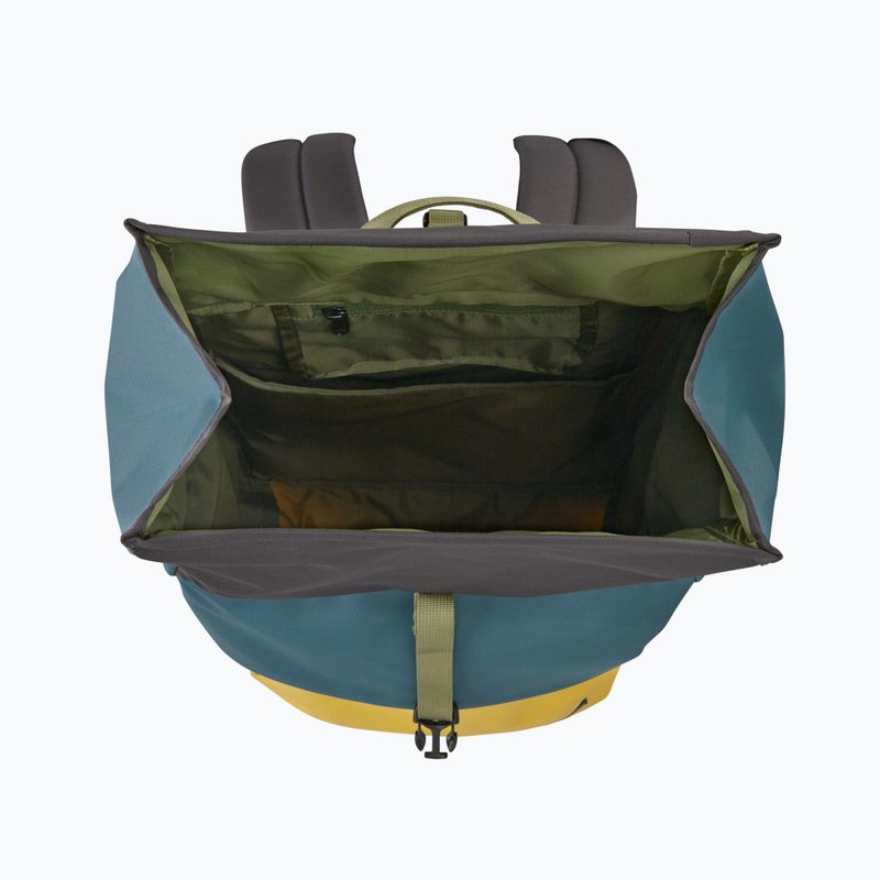 Městský batoh Patagonia Fieldsmith Roll Top Backpack 30 l surfboard yellow/abalone blue 3