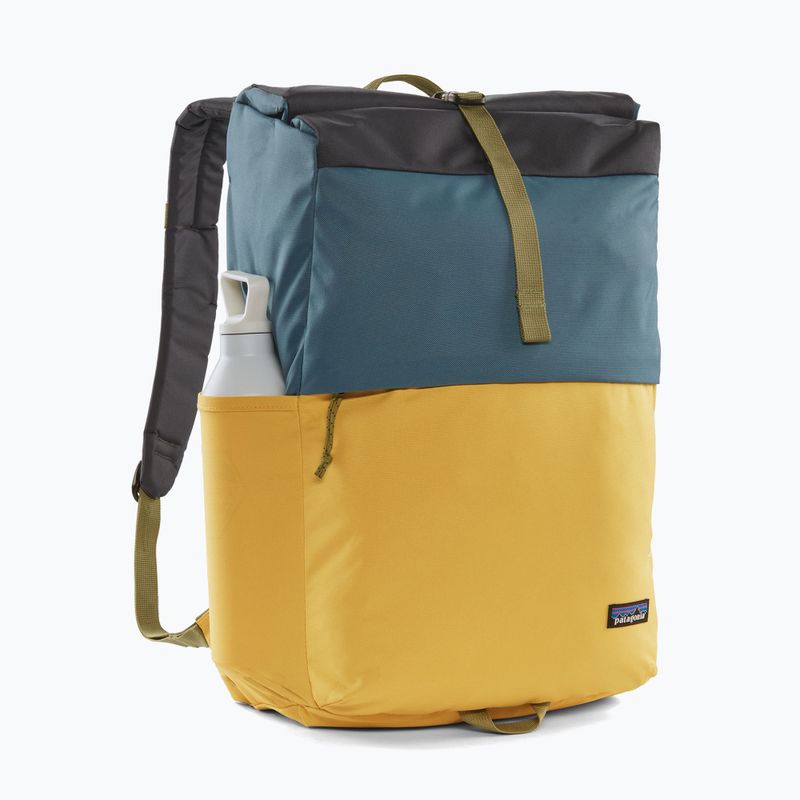 Městský batoh Patagonia Fieldsmith Roll Top Backpack 30 l surfboard yellow/abalone blue 4