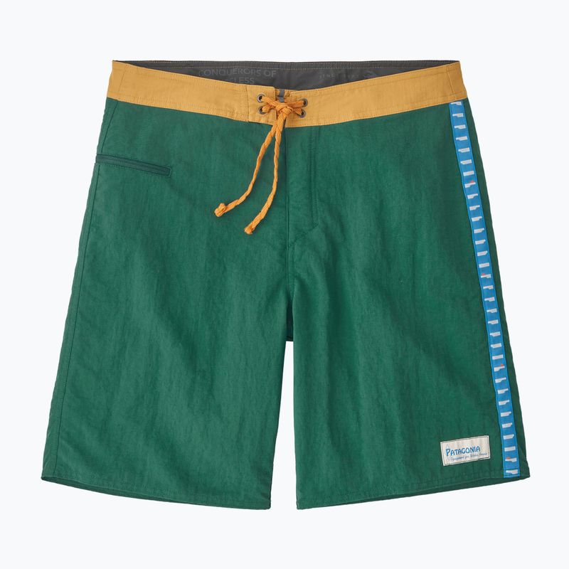 Pánské plavecké šortky  Patagonia Wavefarer Boardshorts conifer green 3