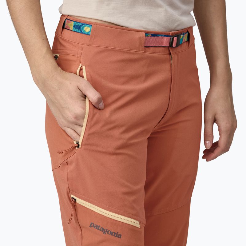 Dámské trekové kalhoty Patagonia Terravia Alpine Pants sienna clay 4