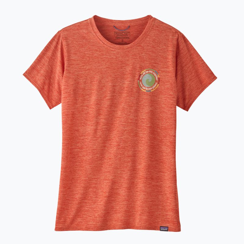 Dámské tričko Patagonia Cap Cool Daily Graphic Shirt unity fitz/pimento red x-dye 3