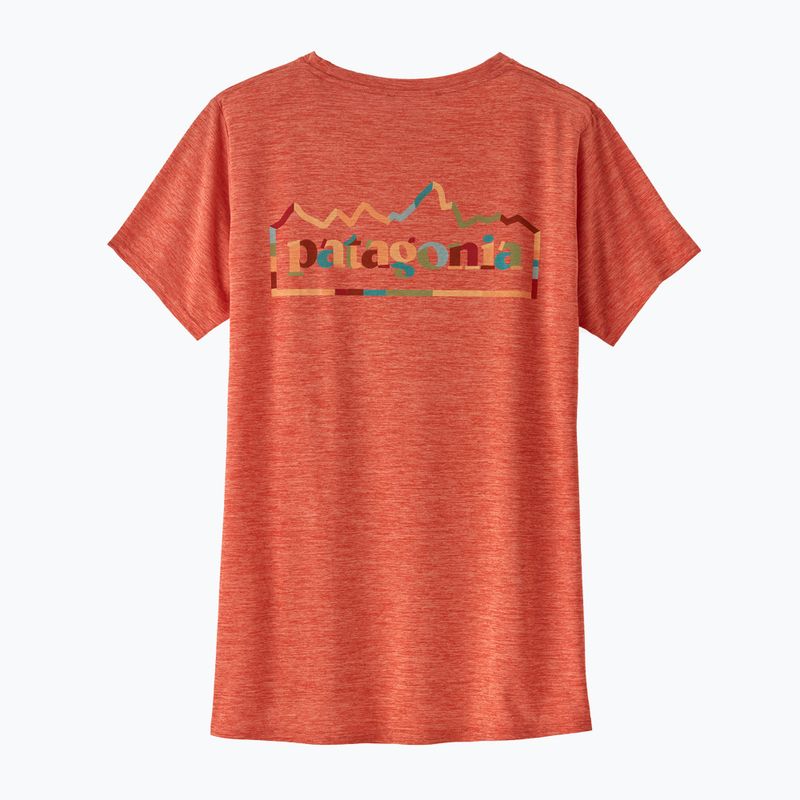 Dámské tričko Patagonia Cap Cool Daily Graphic Shirt unity fitz/pimento red x-dye 4