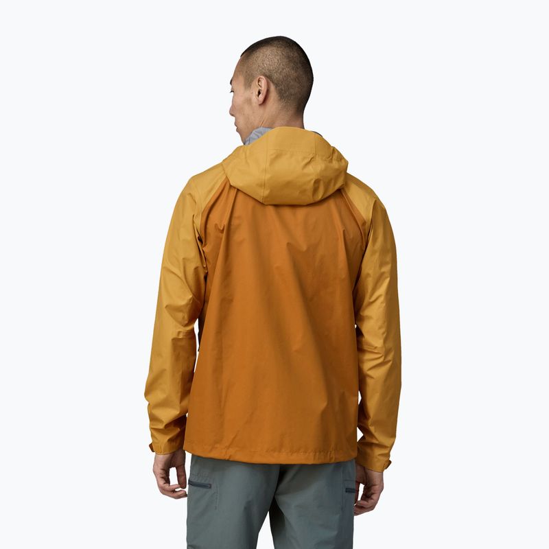 Pánská bunda do deště  Patagonia Torrentshell 3L Rain golden caramel 2