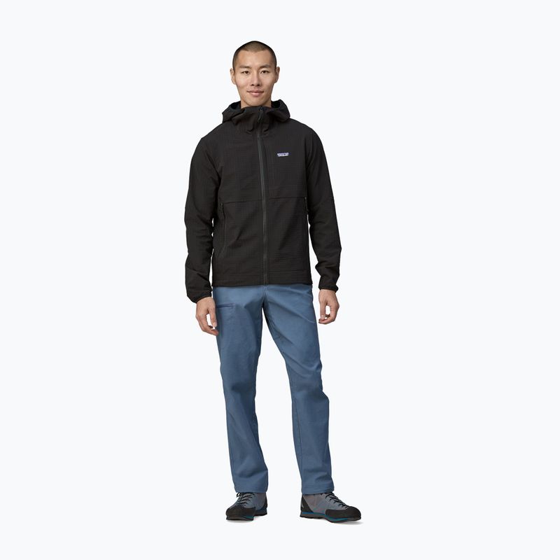 Pánská mikina  Patagonia R1 TechFace Hoody black 2