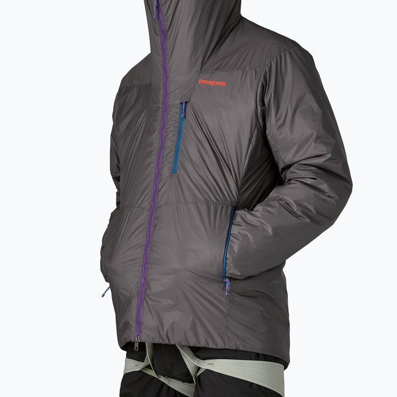 Pánská péřová bunda Patagonia DAS Light Hoody forge grey 4