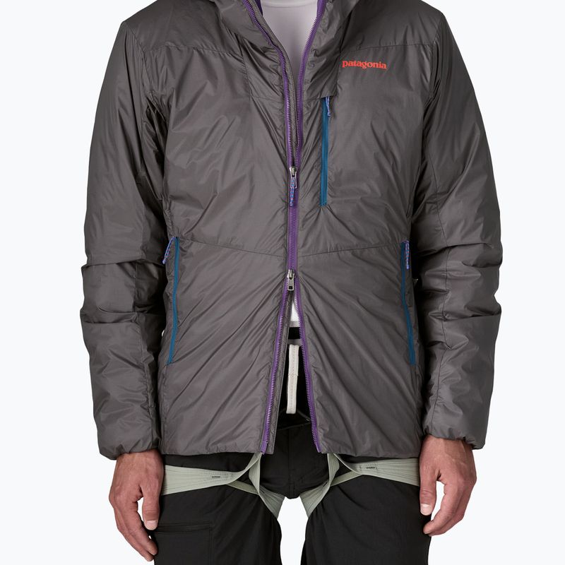 Pánská péřová bunda Patagonia DAS Light Hoody forge grey 5