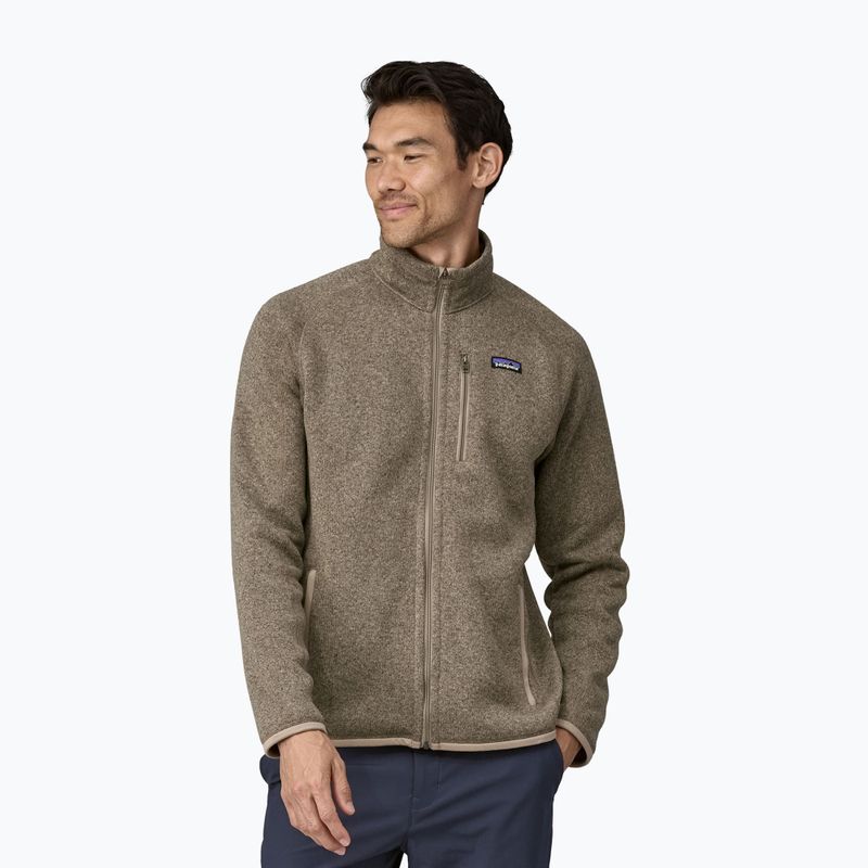 Pánská trekkingová mikina Patagonia Better Sweater Fleece seabird grey