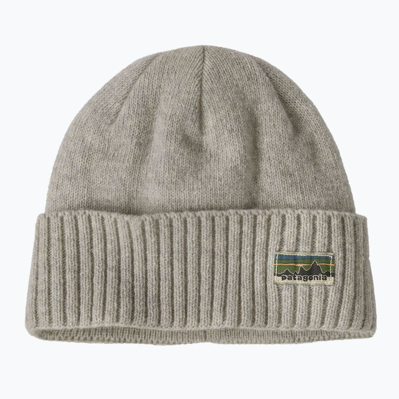 Zimní čepice Patagonia Brodeo Beanie og legacy label/crisp grey