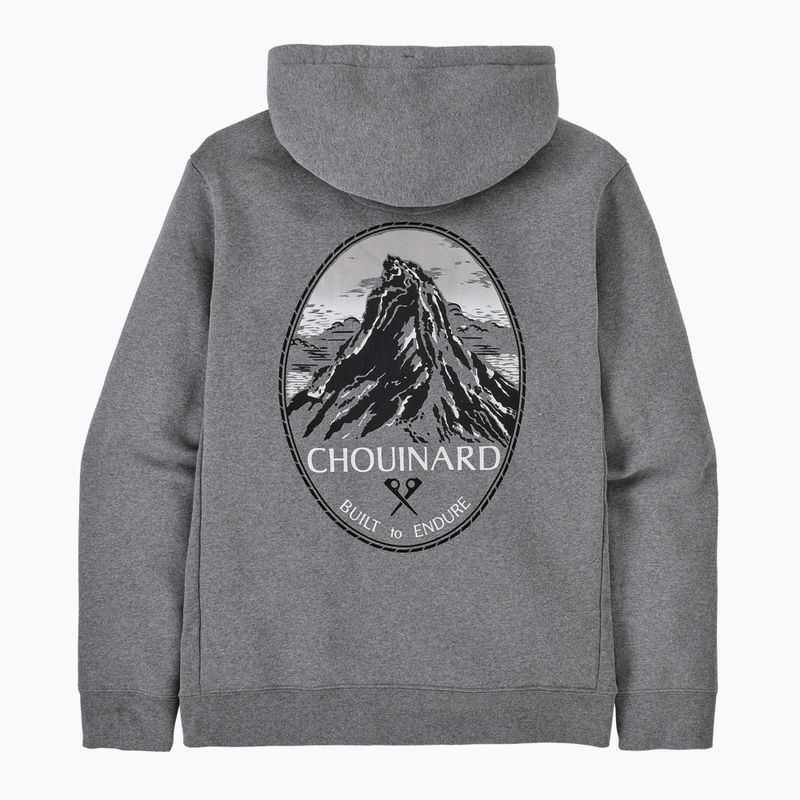 Pánská mikina Patagonia Chouinard Crest Uprisal Hoody gravel heather 2