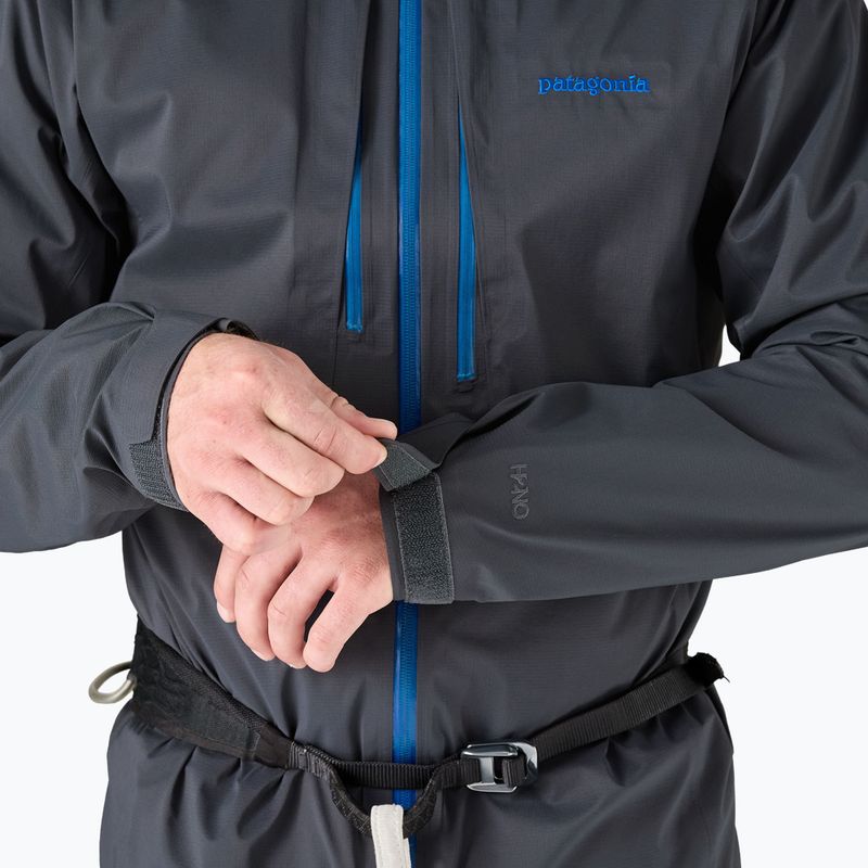 Pánská bunda do deště Patagonia M10 Storm smolder blue 7