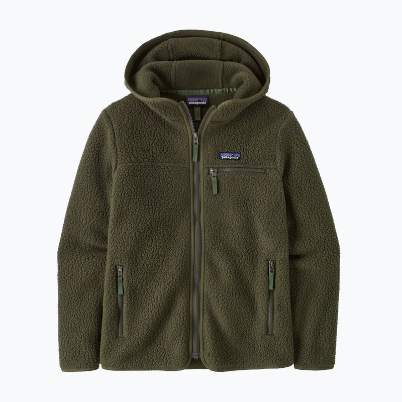 Dámská fleecová mikina Patagonia Retro Pile Hoody pine needle green 4