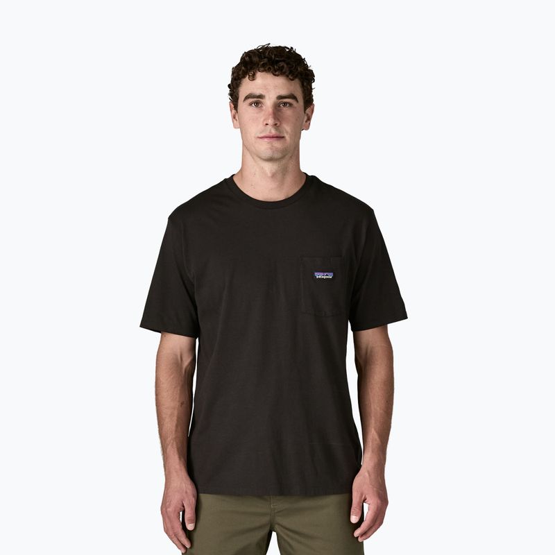 Pánské tričko Patagonia Daily Pocket Tee black