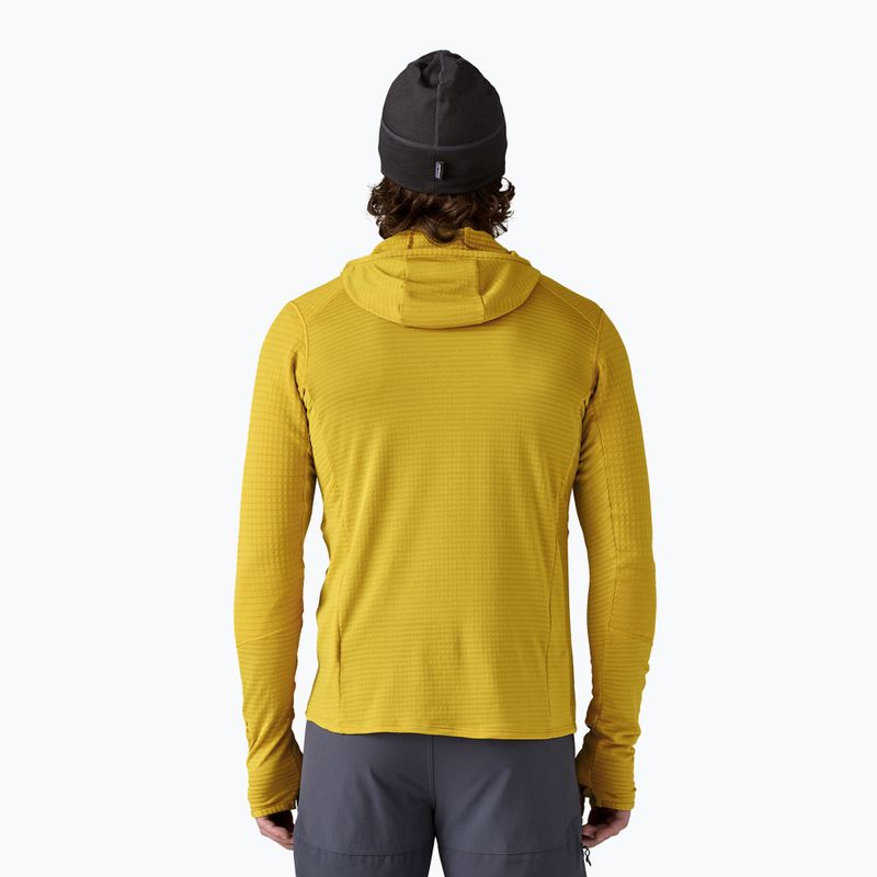 Pánská softshellová bunda Patagonia R1 Hybrid Pullover Hoody bundle green 2
