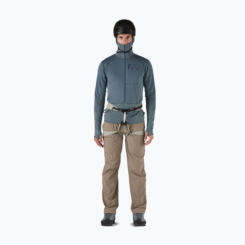 Pánská softshellová bunda Patagonia R1 Hybrid Pullover utility blue 2