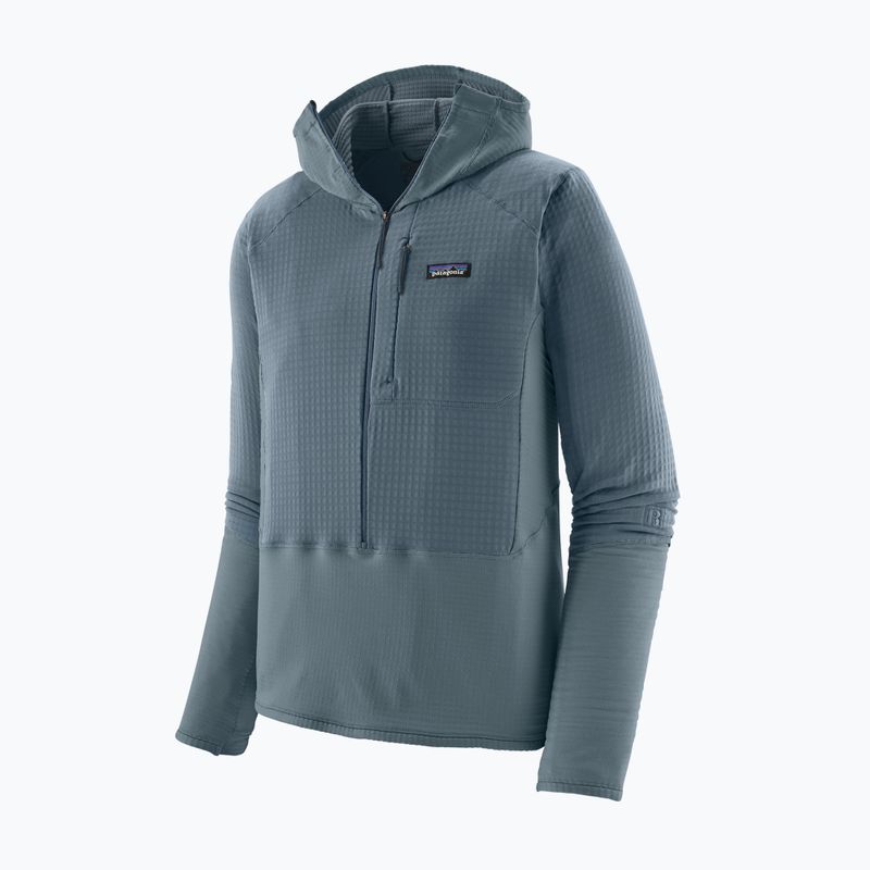 Pánská softshellová bunda Patagonia R1 Hybrid Pullover utility blue 10