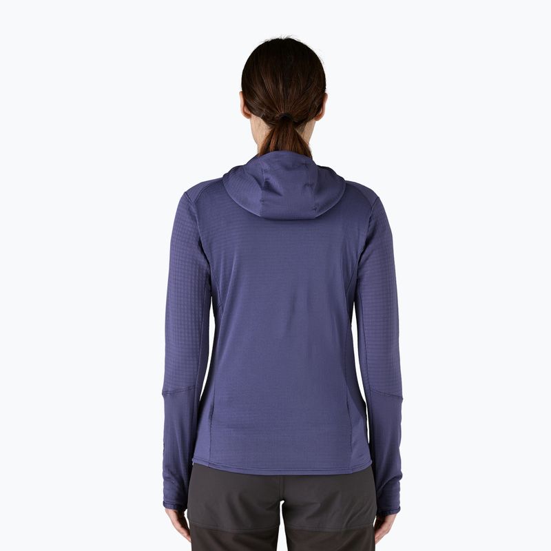 Dámská softshellová bunda Patagonia R1 Hybrid Pullover Hoody solstice purple 2
