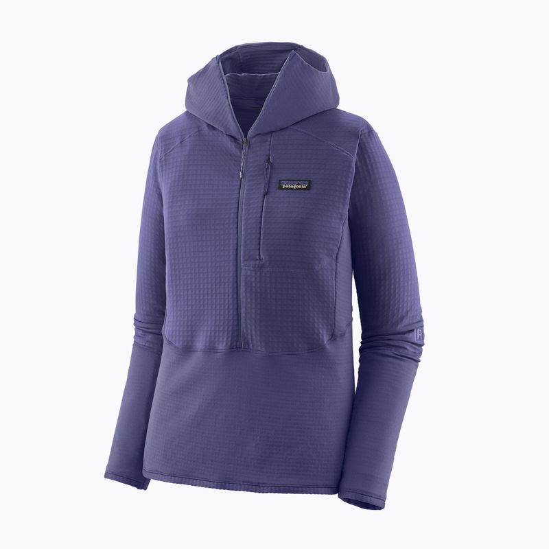Dámská softshellová bunda Patagonia R1 Hybrid Pullover Hoody solstice purple 3