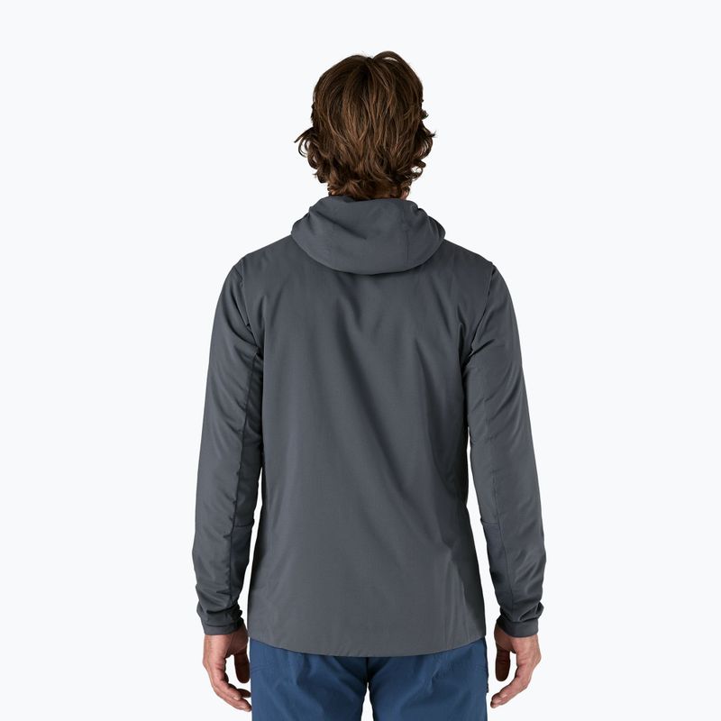 Pánská hybridní bunda Patagonia Nano-Air Ultralight Full-Zip Hoody smolder blue 3