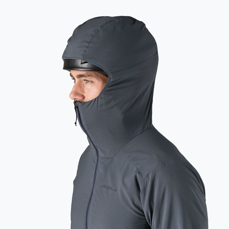 Pánská hybridní bunda Patagonia Nano-Air Ultralight Full-Zip Hoody smolder blue 5