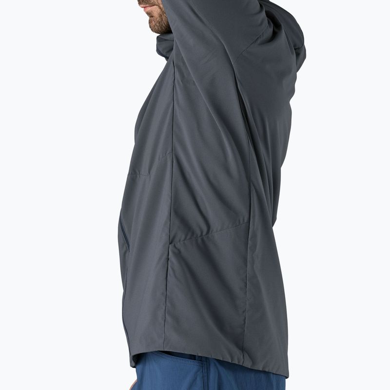 Pánská hybridní bunda Patagonia Nano-Air Ultralight Full-Zip Hoody smolder blue 7