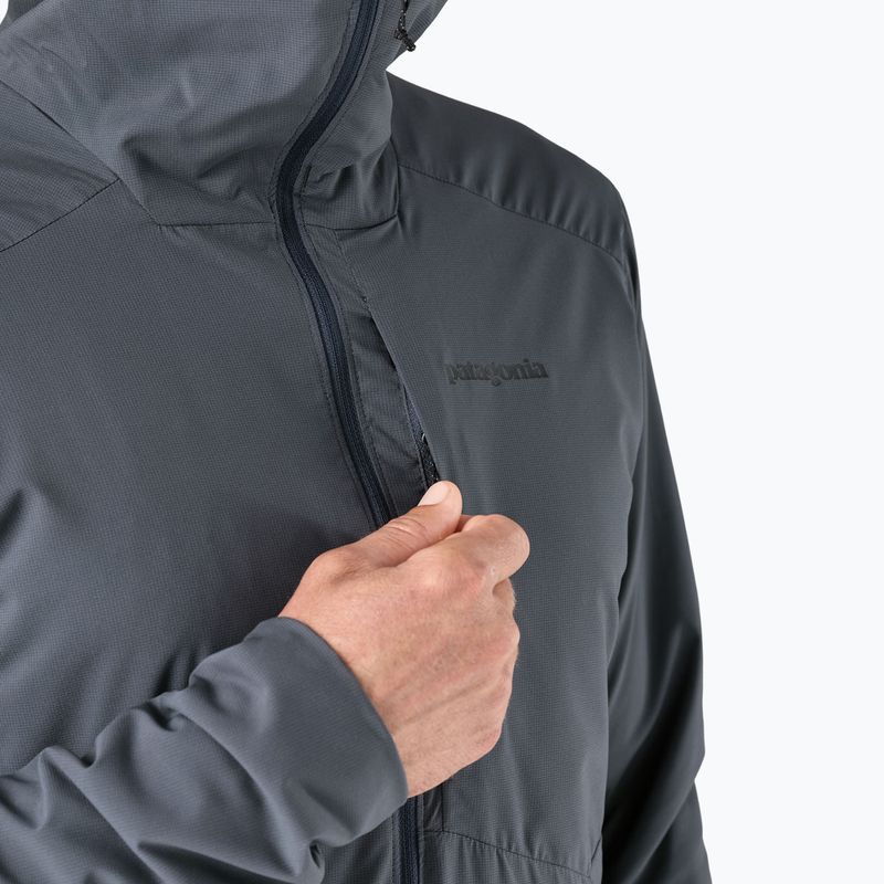 Pánská hybridní bunda Patagonia Nano-Air Ultralight Full-Zip Hoody smolder blue 8