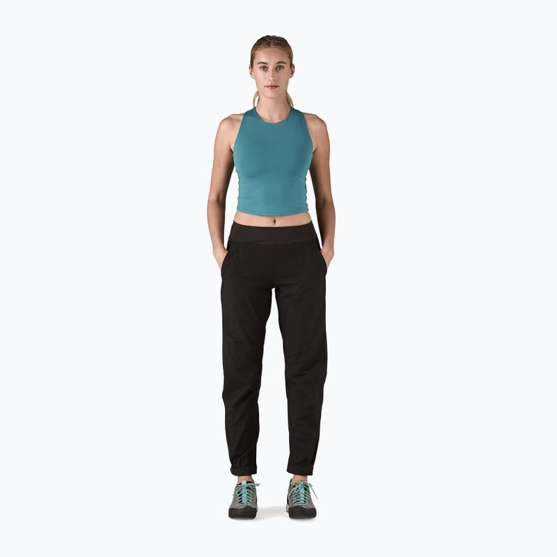 Dámské tričko Patagonia Reversible Tank wetland blue trekking t-shirt 2