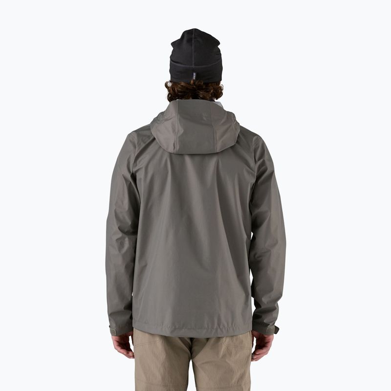 Pánská nepromokavá bunda Patagonia Torrentshell 3L Rain noble grey 2