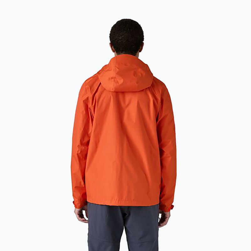 Pánská bunda do deště Patagonia Torrentshell 3L Rain pollinator orange 2