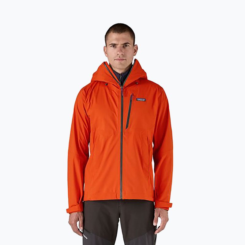Pánská bunda do deště Patagonia Granite Crest Rain pollinator orange