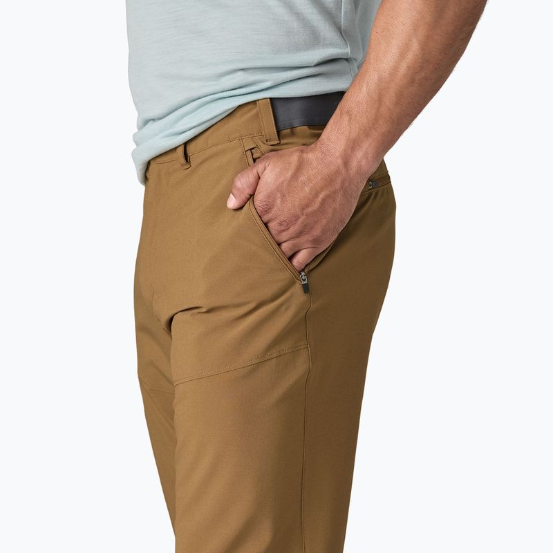 Pánské trekové kalhoty Patagonia Terravia Trail Regular coriander brown 3