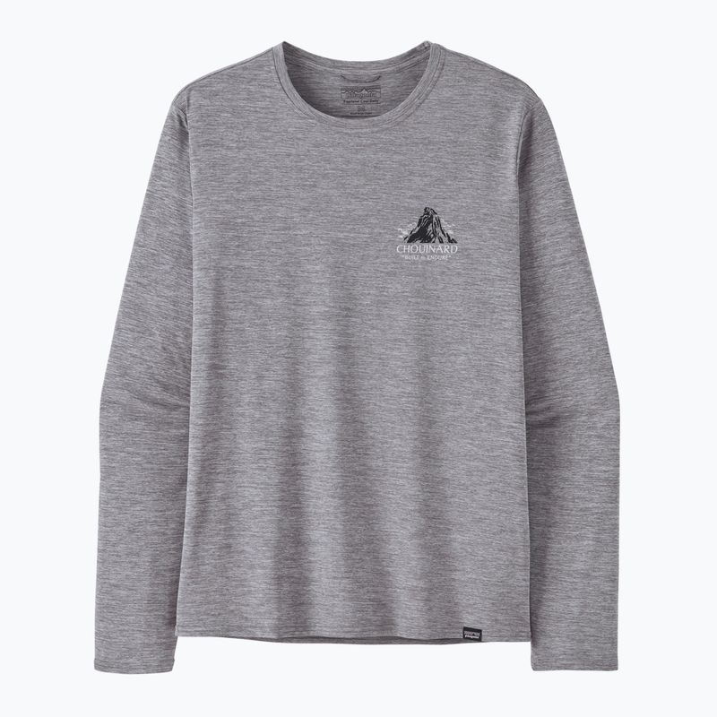 Pánské tričko longsleeve Patagonia Cap Cool Daily Graphic Lands chouinard crest/feather grey 4