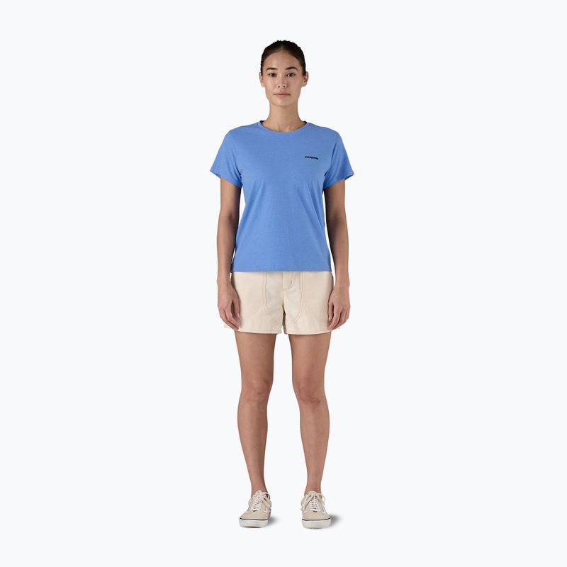 Dámské tričko Patagonia P-6 Logo Responsibili-Tee abundant blue 8