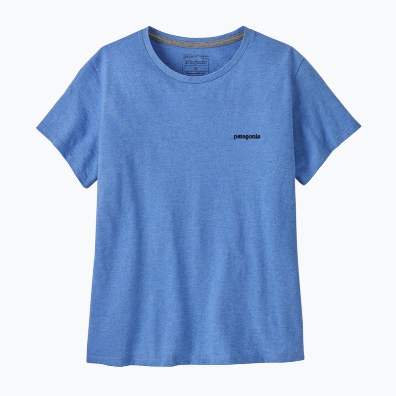 Dámské tričko Patagonia P-6 Logo Responsibili-Tee abundant blue 10
