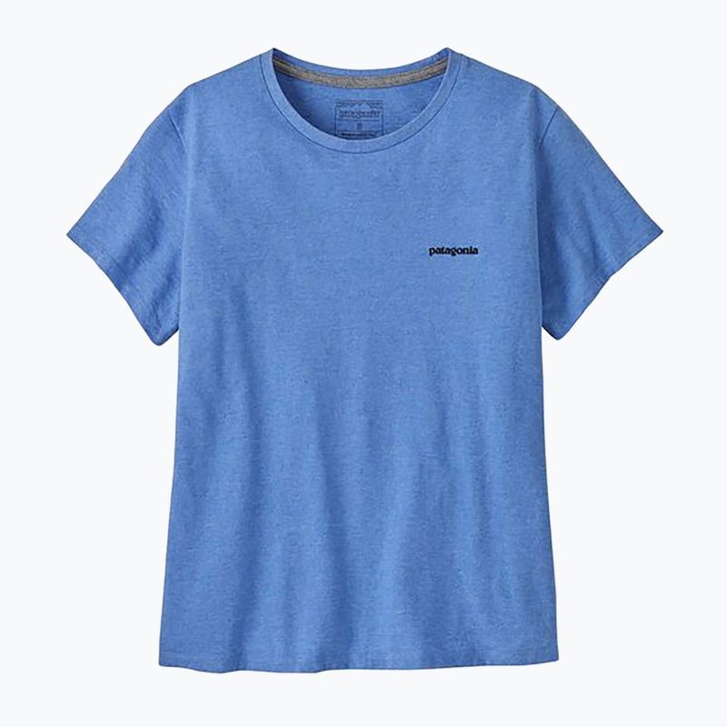 Dámské tričko Patagonia P-6 Logo Responsibili-Tee abundant blue 3