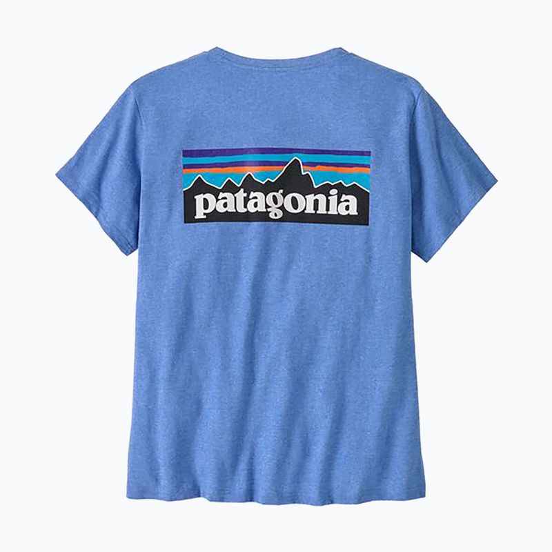 Dámské tričko Patagonia P-6 Logo Responsibili-Tee abundant blue 4