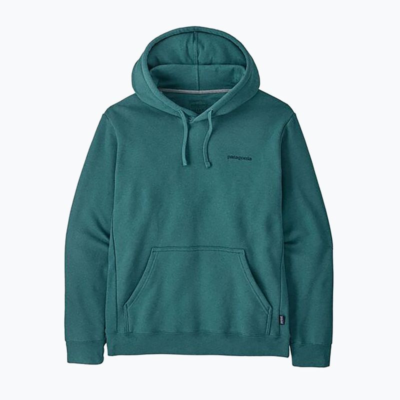 Mikina  Patagonia Boardshort Logo Uprisal Hoody wetland blue 3