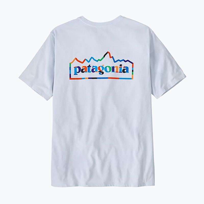 Pánské tričko Patagonia Unity Fitz Responsibili white 2