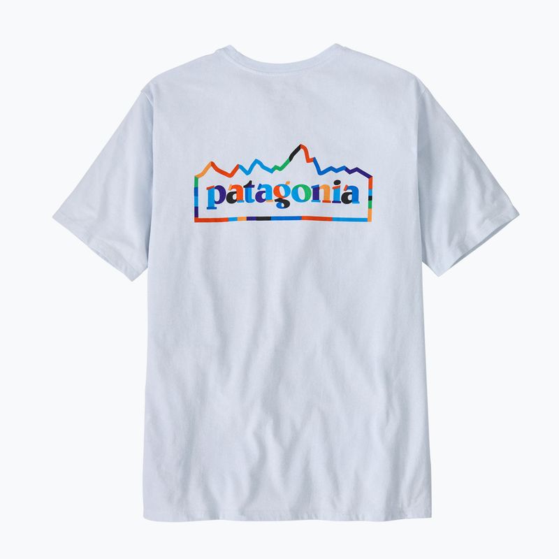 Pánské tričko Patagonia Unity Fitz Responsibili white 2