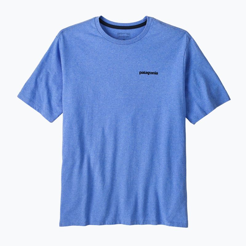 Pánské tričko Patagonia P-6 Logo Responsibili-Tee abundant blue 3