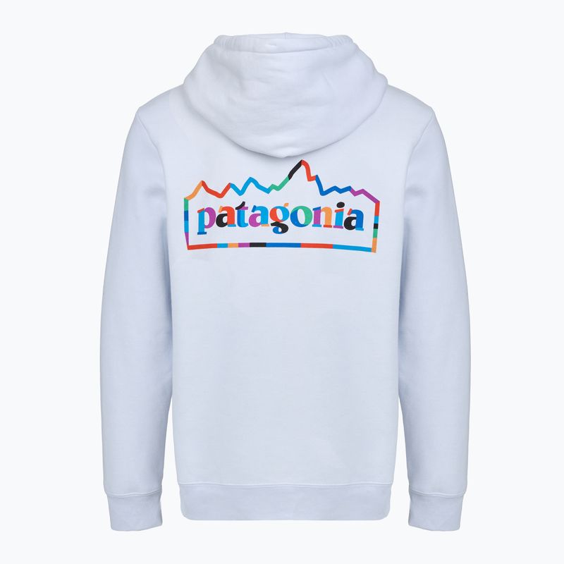 Pánská mikina Patagonia Unity Fitz Uprisal Hoody white 4