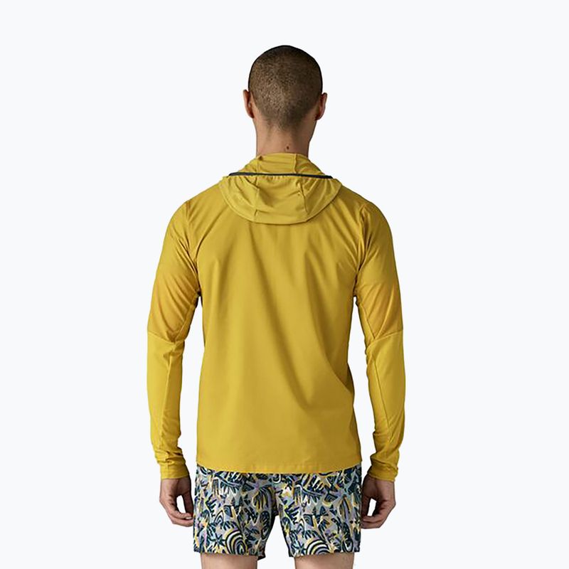 Pánská trekingová mikina Patagonia Airshed Pro Pullover bundle green 2